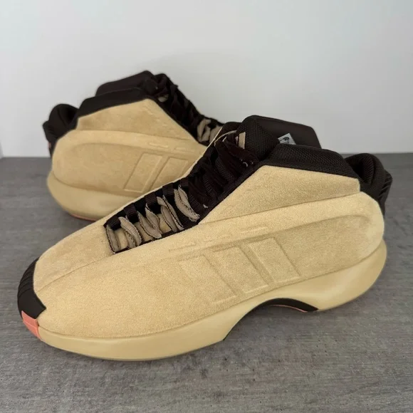 Adidas Crazy 1Kobe Retro Shoes -Beige/Brown IF1142 Men's Size 9